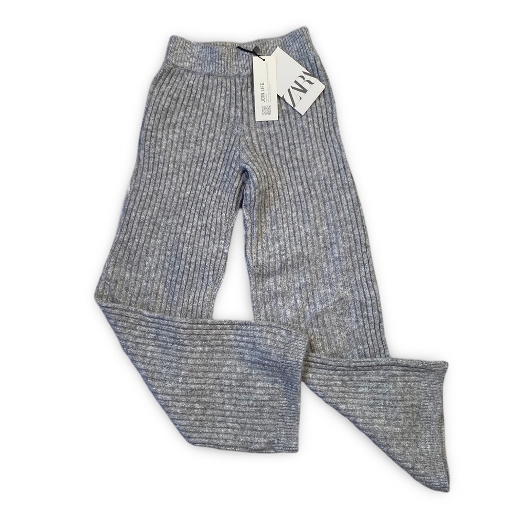 Zara Girls Knit Ribbed Pant (NWT)